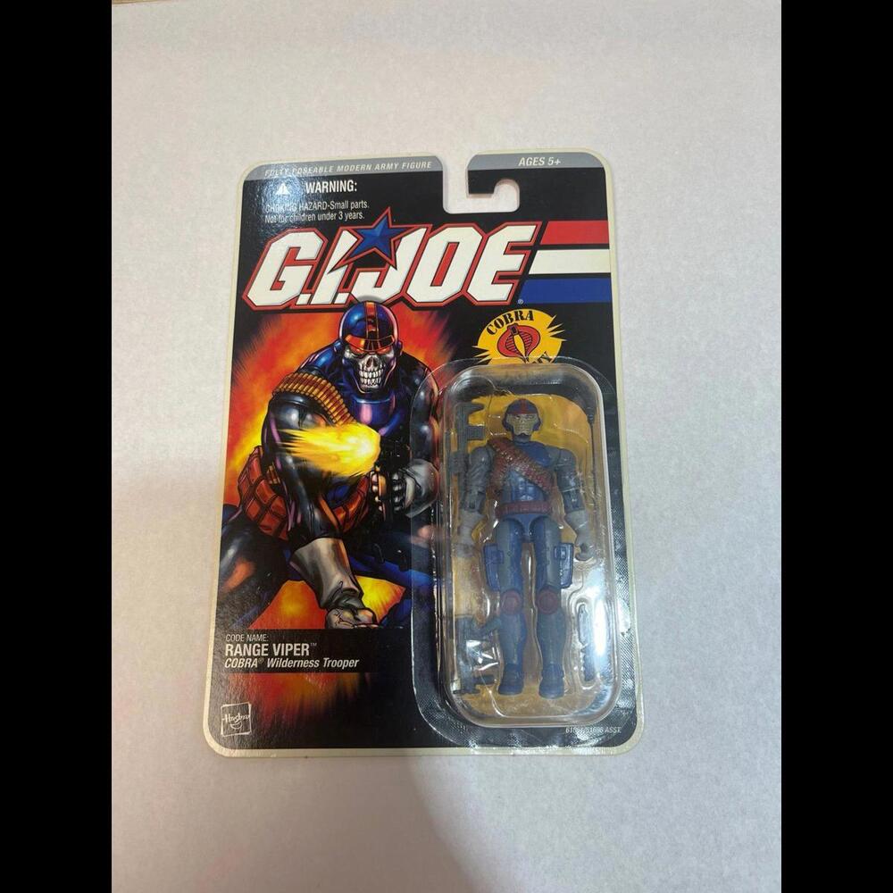 G.I. Joe RANGE‎ VIPER Cobra Wilderness Trooper Figure. 2005
